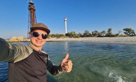 Дмитро Комаров "здав" улюблене місце для відпочинку: "Мандруй Україною" на Джарилгачі. Відео