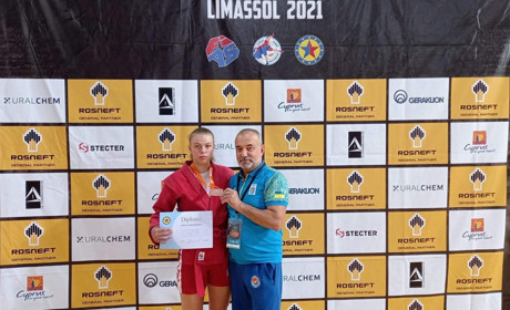 Калушанка Марія Куневич здобула "бронзу" на Чемпіонаті Європи з самбо