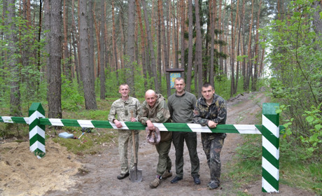 У Національному парку «Мале Полісся» з’явилися шлагбауми