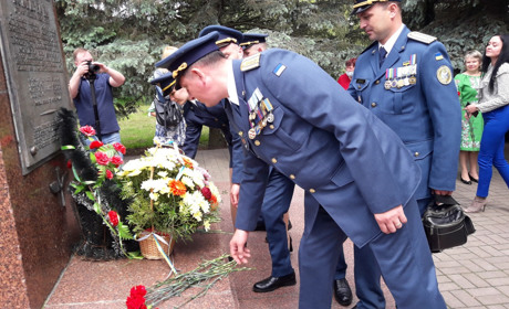 В Ображіївці відзначили 101-шу річницю з дня народження Івана Кожедуба