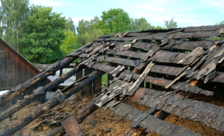 7-річний хлопчик та його товариш підпалили сарай із сіном