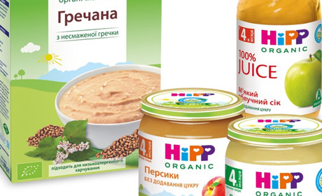 Безпечна та органічна продукція Хіпп