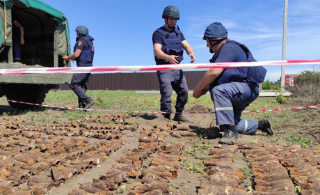 Знайшли та знешкодили понад 700 вибухонебезпечних предметів часів минулих війн