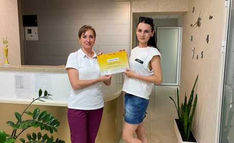 Як ми вручали подарунки учасникам конкурсу «Мій найкращий морський відпочинок»