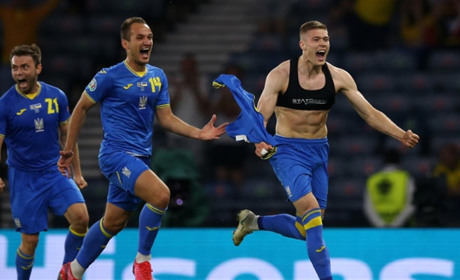 Як гадячани раділи перемозі української збірної