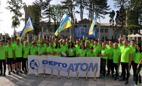 Южноукраїнські атомники в складі збірної Енергоатома гідно представили Україну в Болгарії