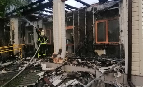 У селі Нововодяне згорів дитячий садок