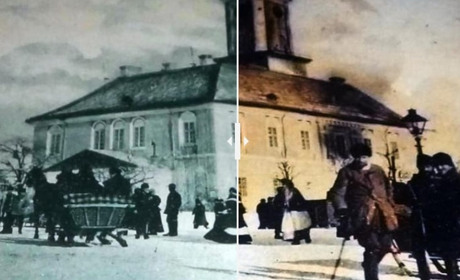 Якими могли бути історичні світлини Дрогобича, якби їх відзняли на кольорову плівку