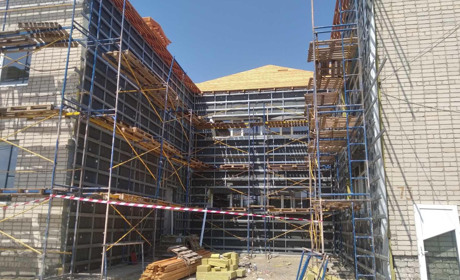 В дитсадку “Теремок” почали перекривати дах