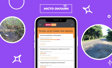 Асфальтувати вулицю та очистити водойму. Інструкція від Волноваха.City, як зробити це онлайн