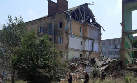 Повторний обвал багатоквартирного будинку у Дрогобичі: що про це відомо