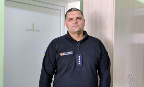 Двадцять сьомий раз здав кров корюківський рятувальник Андрій Савицький