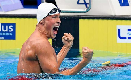 Український плавець Михайло Романчук встановив олімпійський рекорд і вийшов у фінал