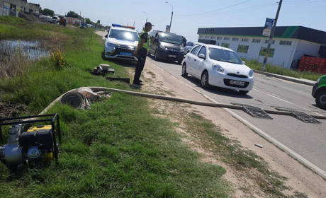 У Генічеському районі продовжують ліквідацію наслідків підтоплення