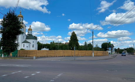 На території «Пантеону національної пам’яті Конотопа» тривають оновлювальні роботи