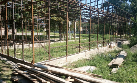 Як змінюється мікрорайон Коротченка у Первомайську до Дня Незалежності: фотофакт