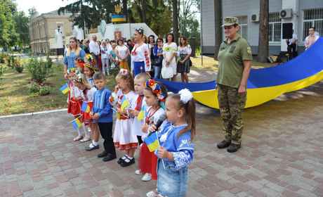 Урочистості з нагоди Дня Державного прапора у Гадячі