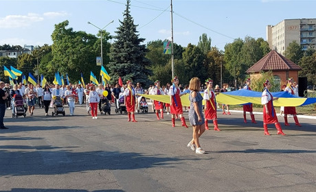 Фото дня: Лозівщина відзначає 30 річницю Дня Незалежності України