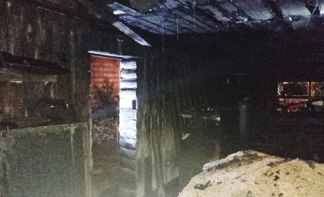 У Кагарлику вночі горіли два гаражі