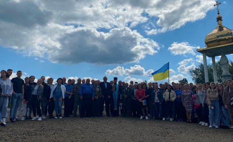 У Новиці освятили місце, де збудують пам’ятний знак ліквідаторам наслідків аварії на ЧАЕС