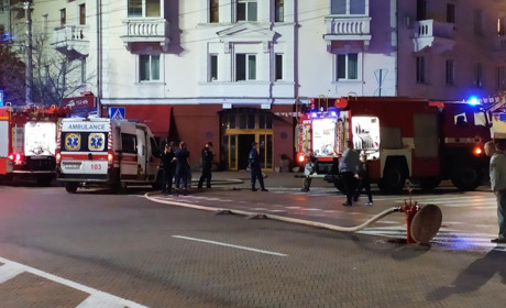 Під час пожежі в чернігівському ресторані постраждав 18-річний хлопець