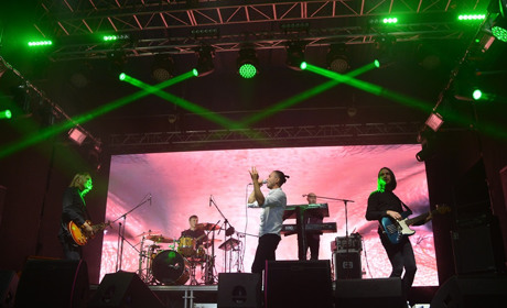 Плели коси і подарували гурту "Антитіла" кокос: як у Гадячі відсвяткували День міста. Фоторепортаж