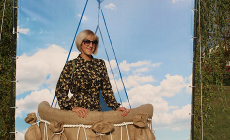 Фотозона “Повітряна куля” зібрала найбільше відвідувачів