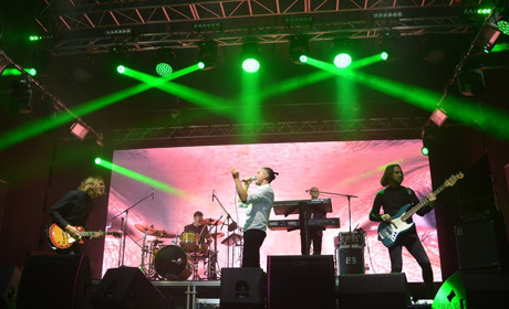 Головне – атмосфера: Тарас Тополя розповів про творчість та життя і привітав гадячан з Днем міста