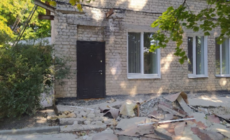 У Катеринівській лікарні ремонтують другий поверх терапевтичного відділення