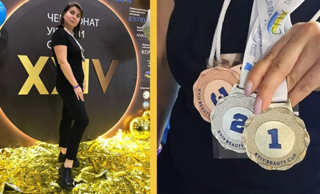 Чортків'янки - трикратні чемпіонки України з перукарського мистецтва