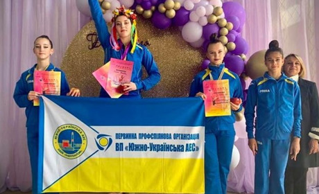 Гімнастки Южноукраїнська - на п'єдесталі Міжнародного турніру в Ізмаїлі