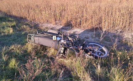 Аварія поблизу Сарн: мотоцикліста з травмами хребта госпіталізували