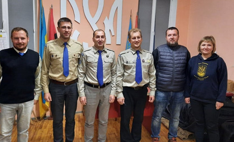 «ХРЕСТ СУМІВЦЯ-БІЙЦЯ» вручили трьом калушанам: Олегу Мазуру, Миколі Дудці та Роману Королю