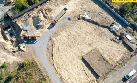 У Нікопольському районі продовжують зводити інфраструктурні об'єкти «Великого будівництва»