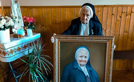 Першу настоятельку войнилівського монастиря ЧСВВ привітали з 95-літтям