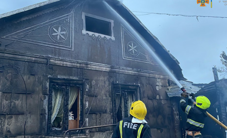 У селі Хлівище під час пожежі загинув чоловік