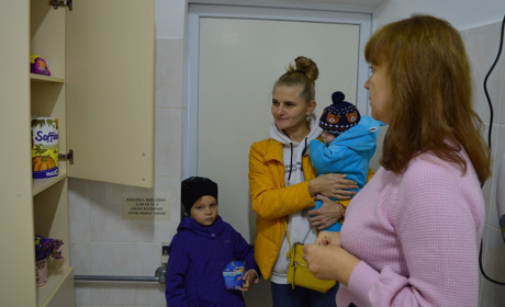 Корюківський ЦНАП взяв участь у проєкті, щоб покращити обслуговування жінок з малюками