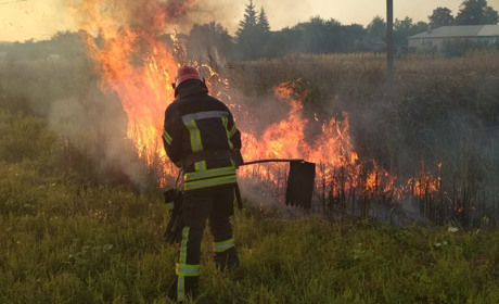 Троїцькі рятувальники загасили п'ять пожеж