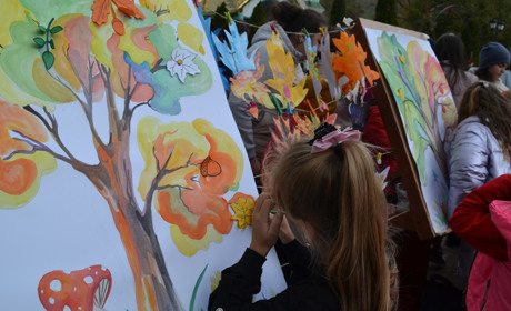 Флешмоби та розваги: у Рахові відбувся «Осінній Вернісаж»