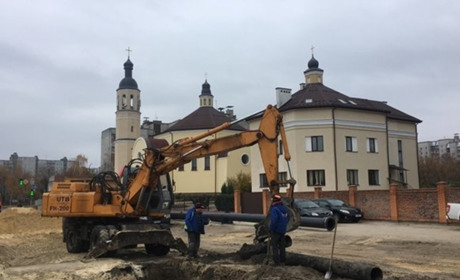 Наступного тижня на вулиці Київській почнуть вкладати дорожнє покриття