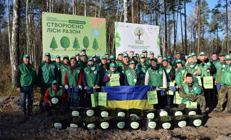 Городницький лісгосп у Greening of the Planet: як змінилась площа лісів
