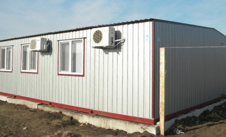 Контейнерное здание как место расположения офиса