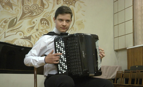 Юний баяніст Данило Лакоза став одним з найкращих у Всесвітньому конкурсі