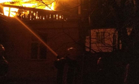 У Лужанах згорів будинок 16 листопада