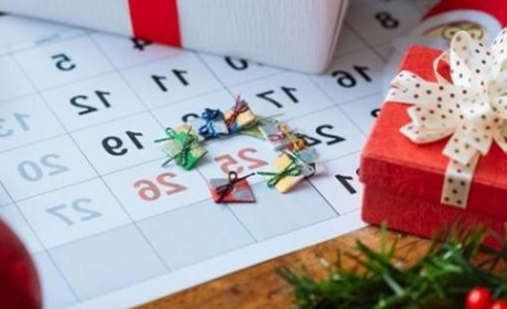 Новорічні вихідні 2022 року: коли гадячани зможуть відпочити. Календар свят