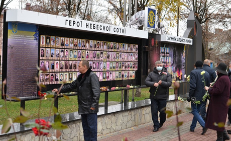 У Старокостянтинові відзначили День Гідності та Свободи