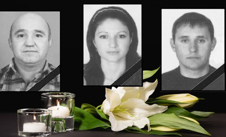 Поминаємо: сьогодні 9 років з дня трагічної загибелі Михайла Бідняка, Євгенії та Євгенія Козлових