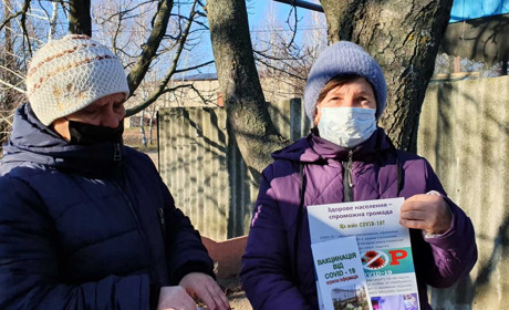Лантратівцям зручно вакцинуватися на місцевому ФАПі