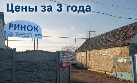 Мы узнали цены на продукты питания на попаснянском рынке на конец ноября 2021 года