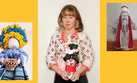 Лялькарка із Веприка Ніна Балала отримала звання народної майстрині України